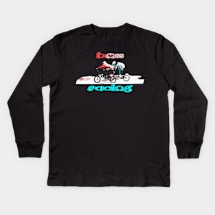 bmx Kids Long Sleeve T-Shirt